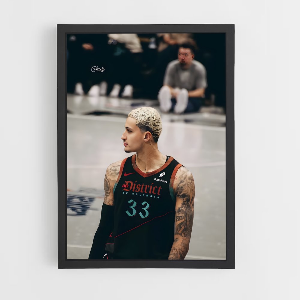 Poster Kyle de kuzma – affiche Basketball (vue 2)